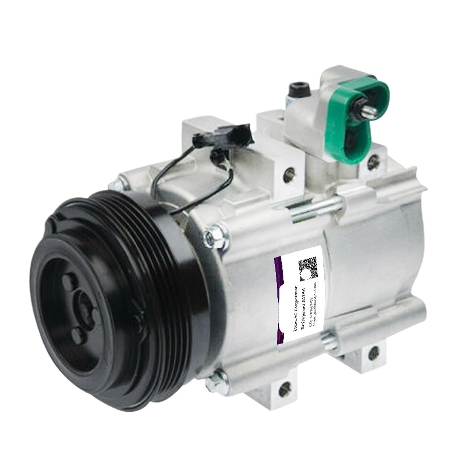 Car AC Compressor Replacement, Compatible For Hyundai-Terracan， 12V 5PK 140MM，air Conditioner Pump