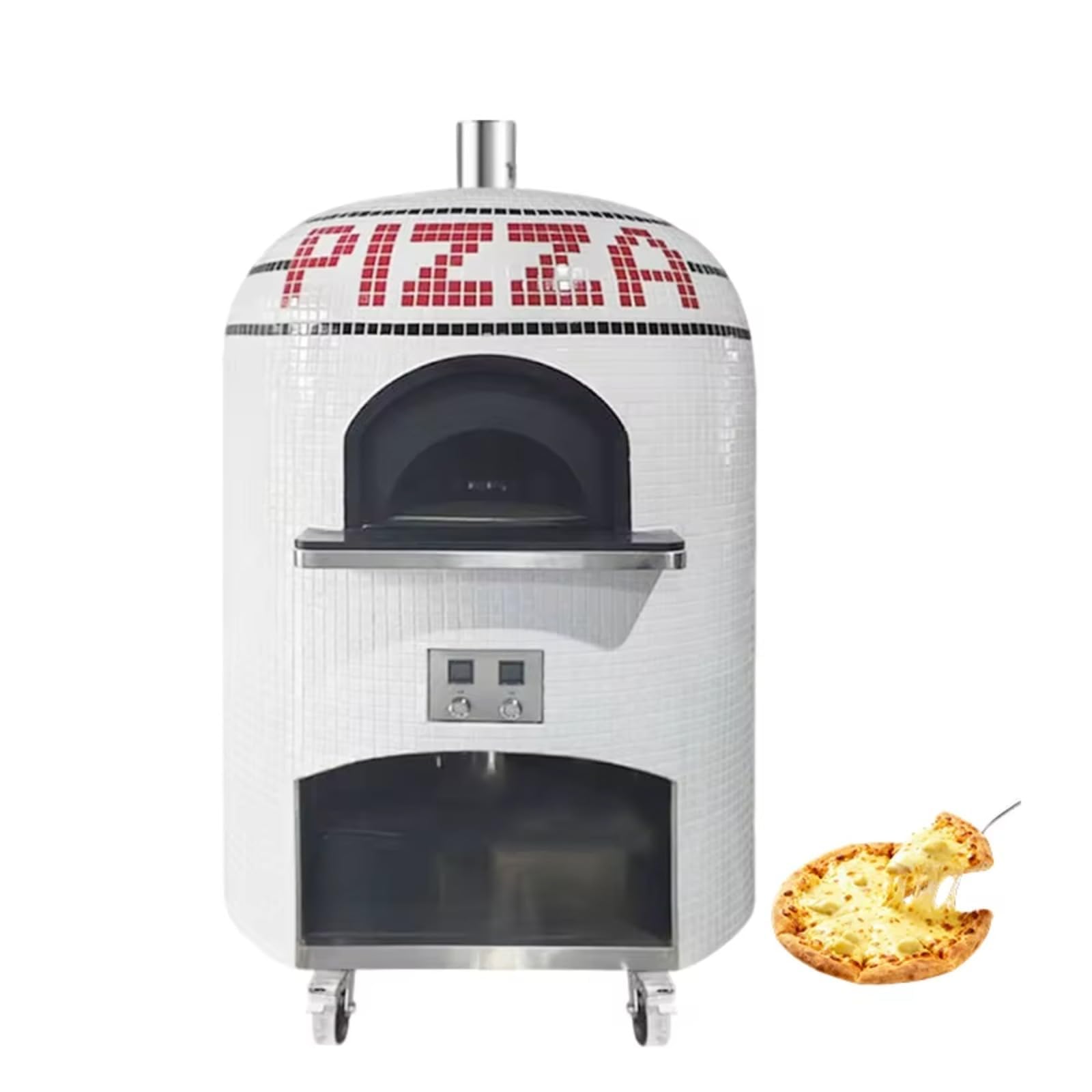 Forno per pizza a cupola verticale