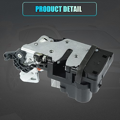 Image of X AUTOHAUX 15110651 Rear Left Side Door Lock Latch Actuator W /o Keyless Entry for Cadillac Escalade for Chevy Silverado for GMC Sierra 15068504