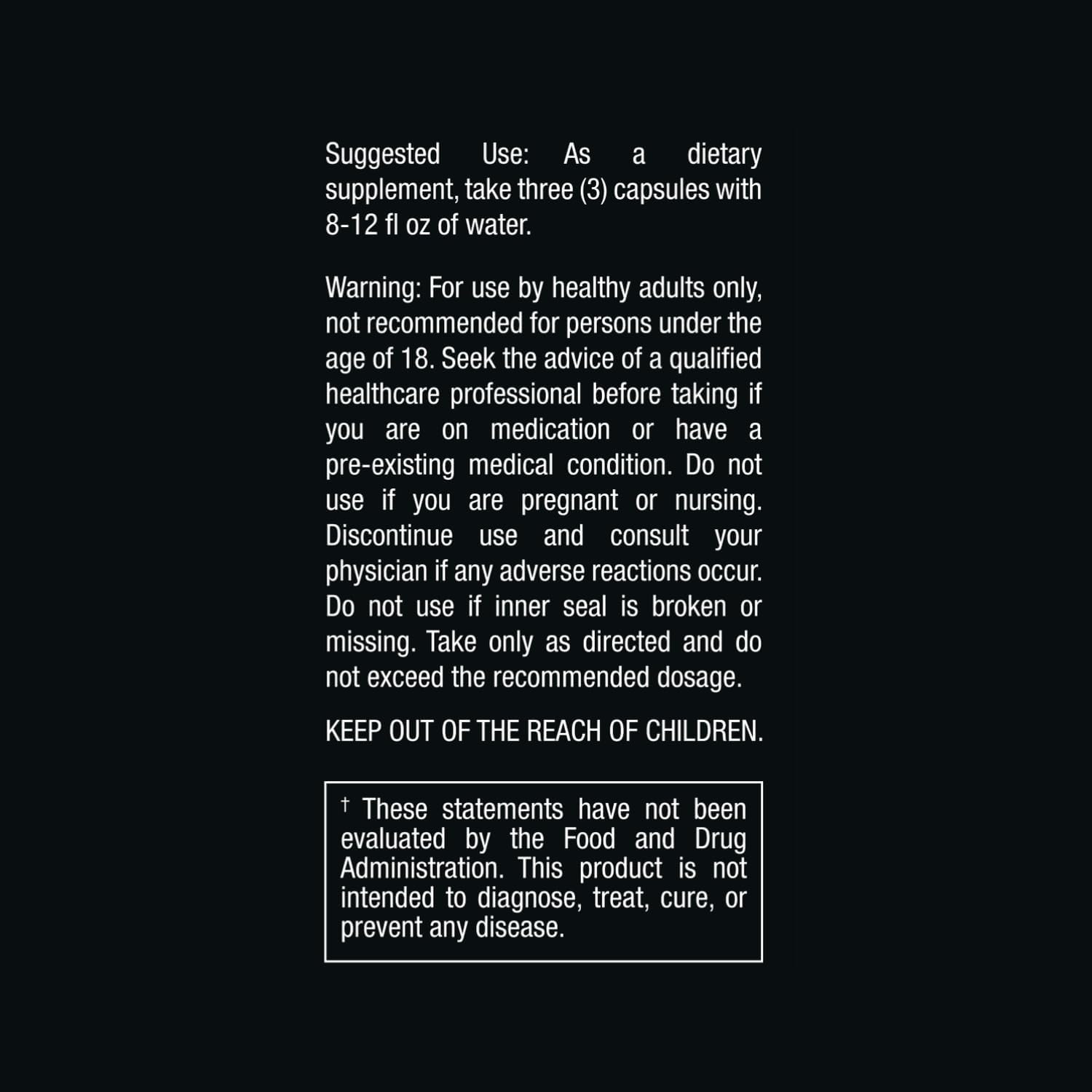 VITARA Focus First– Calm, Clear, Mental Focus Nootropic | Brain Support with Alpha GPC, Lion's Mane, GABA & Ginkgo Biloba - Image 5