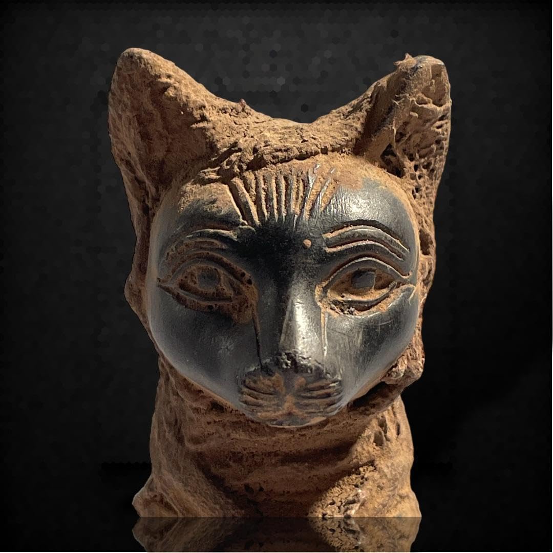 砂漠の砂-A　バステト神　レプリカ石像 Amazon.co.jp: 神幻級 奇跡の遺物 古代エジプト 女神バステト像