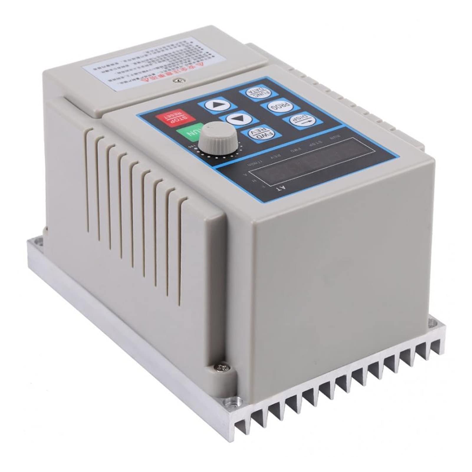 VFD, Variatore di frequenza VFD. Regolatore velocità Inverter Singola frase 1pc 0.75kw,Multi-protezione