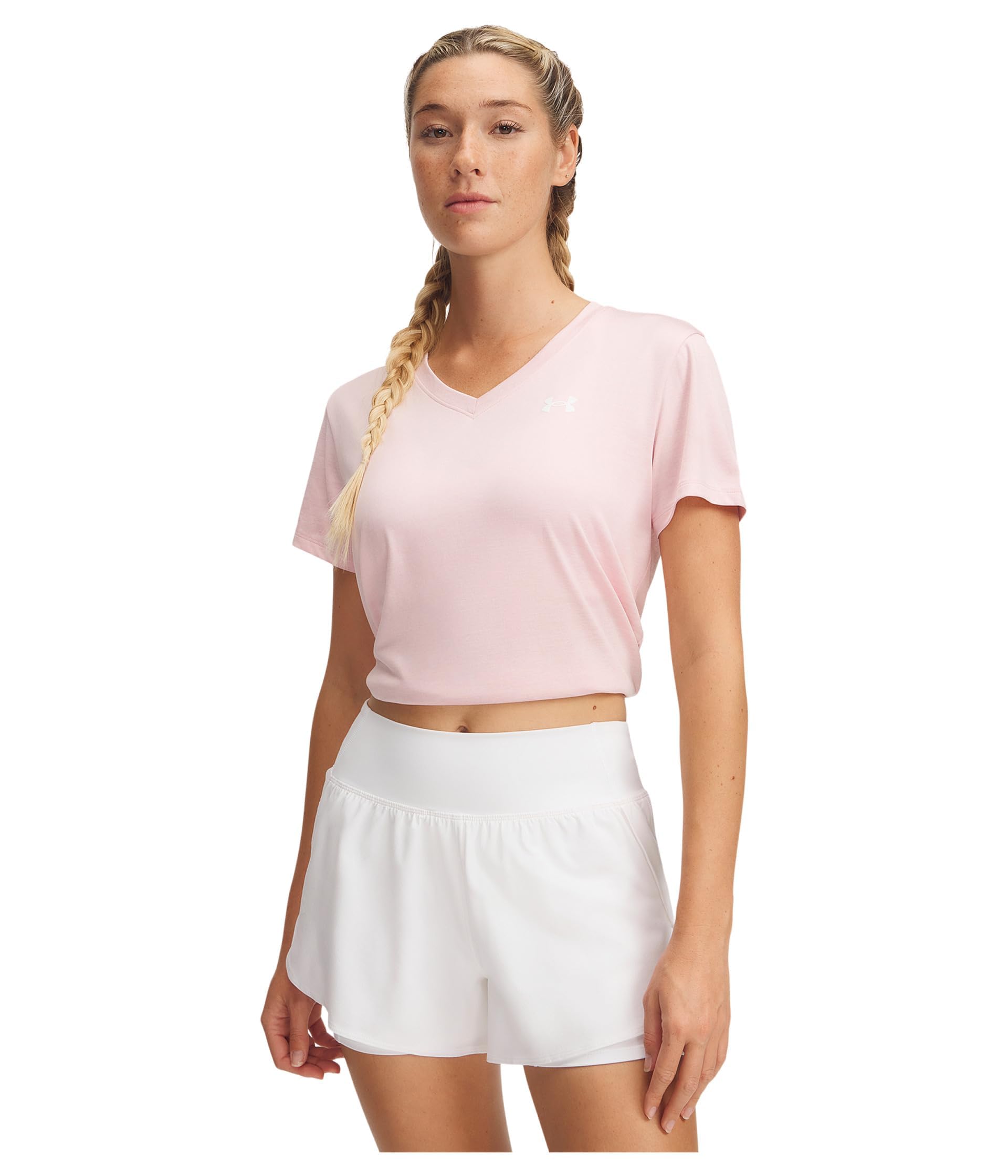 Women's Tech Twist V Neck Short Sleeve T-Shirt