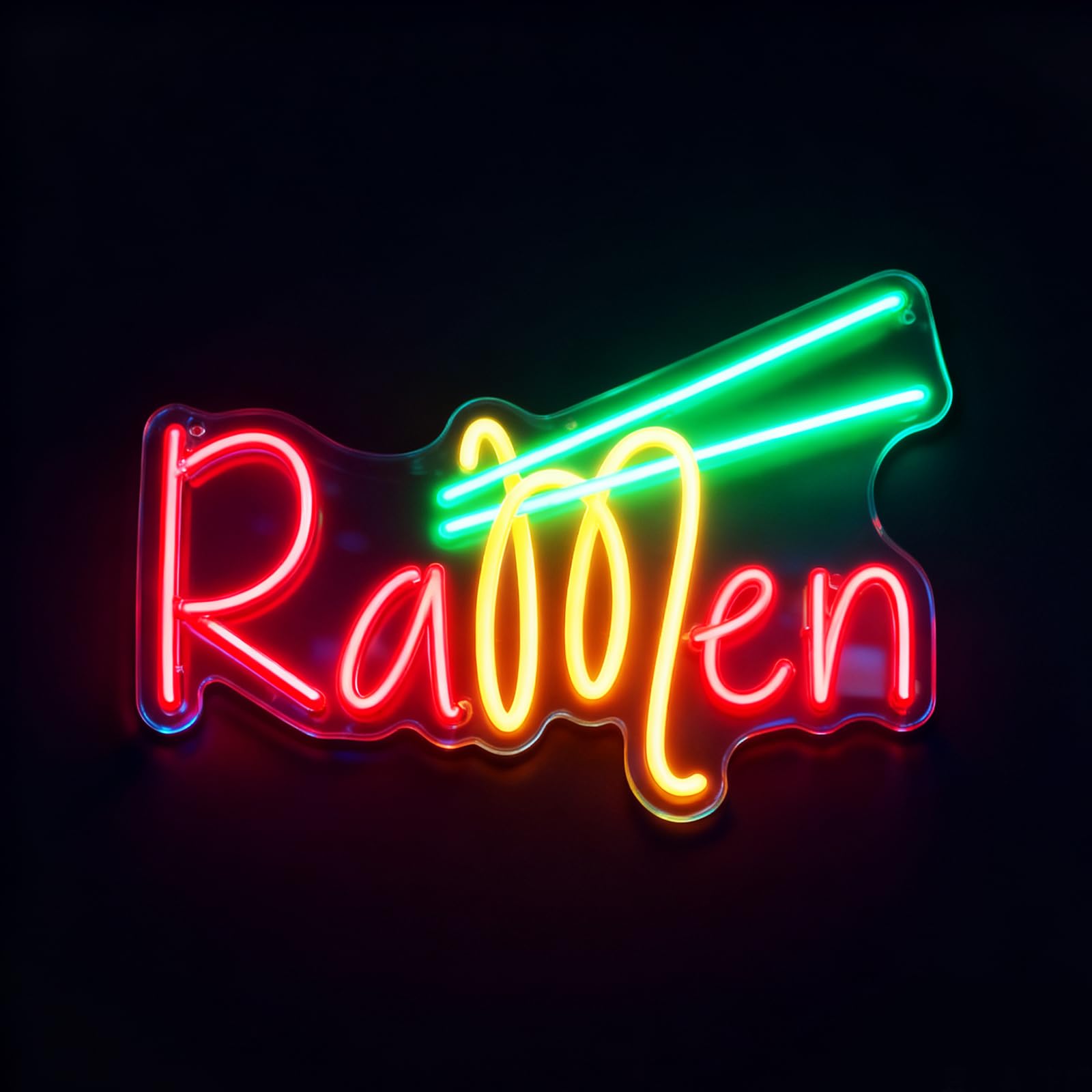 Ramen Neon Sign Noodle Led Neon Lights for Wall Decor Dimmable LED Light Neon Ramen Light up Sign for Japanese Restaurant Ramen Shops Bar Restaurant Music Concert Man(11.81 x 7.87inch)