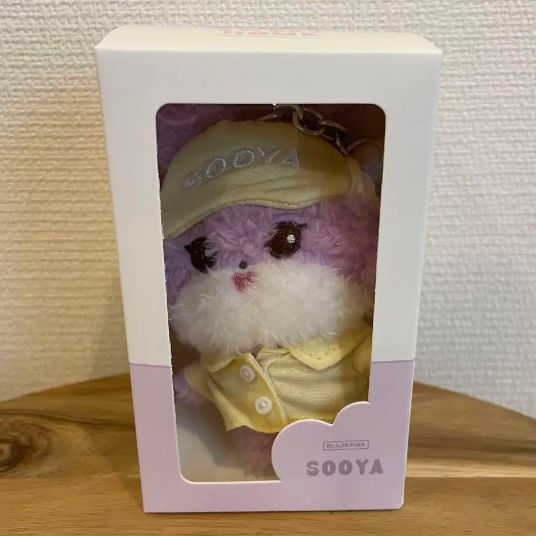 BLACKPINK キャラクター　キーリング　SOOYA ジス BLACKPINK Deadline Sooya Jisoo Plush Keychain | eBay
