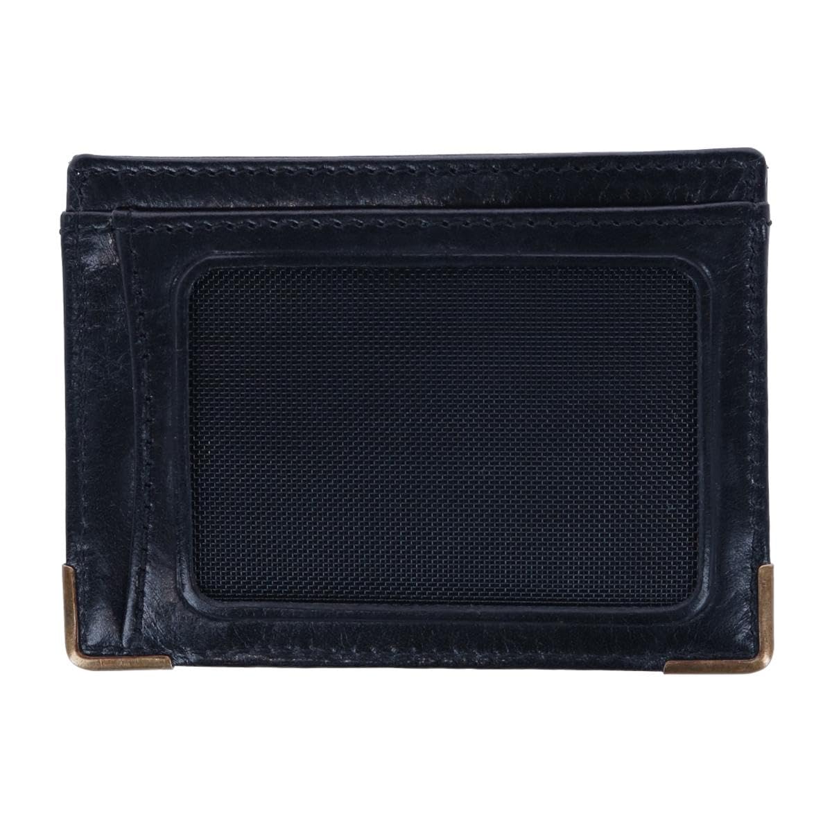 Will Leather Goods Men's William Card Case, Black