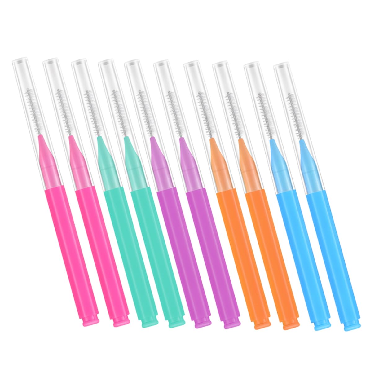 SOLUSTRE 250piezas Cepillos Interdentales De Limpieza Oral Efectiva y Difíciles Para Dentaduras y Brackets