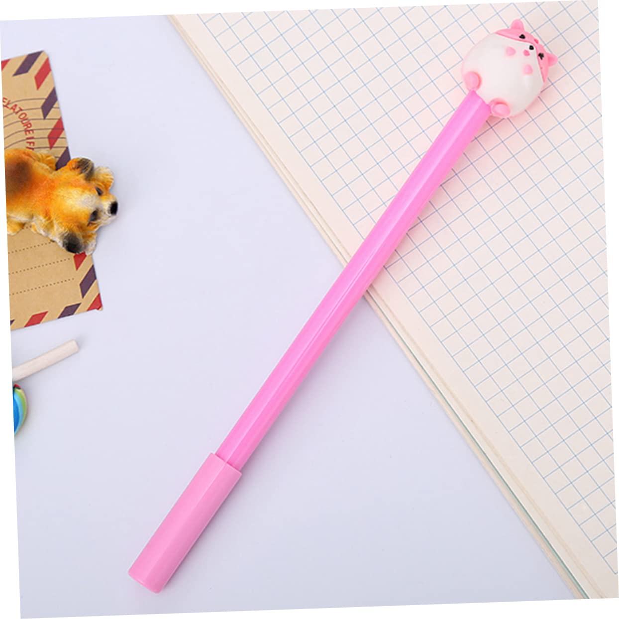 SHINEOFI 36pezzi Penne Neutre Con Design Di Criceto Penne Coloratper Scuola e Ufficio Creativo Per Studenti Per Insegnanti e Segretarie