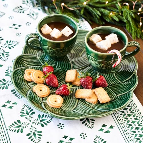 Taza Juliska Le Panier Mystic Knot Basil miniatura 4