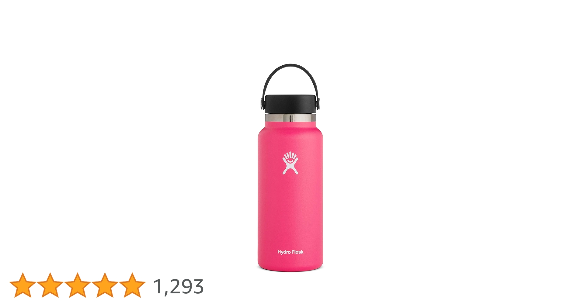 Amazon | Hydro Flaskウォーターボトル。 32 oz (946 ml) Wide