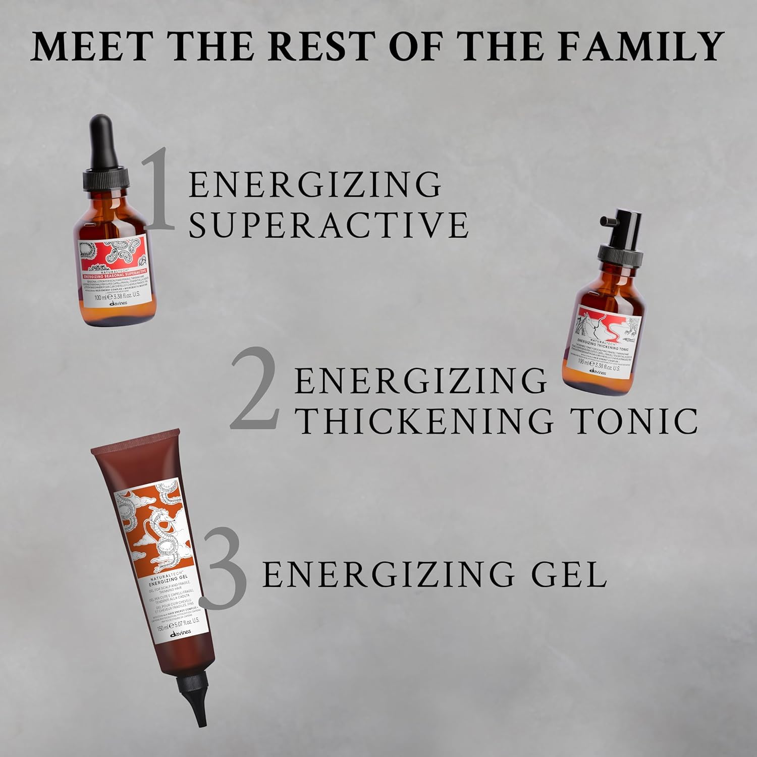 Davines Naturaltech Energizing Seasonal Superactive, Stimulating & Fortifying for Thinning Hair & Hair Loss - With Caffeine Phytoceuticals - For Seasonal Shedding, Travel Size, 3.38 Fl Oz - Image 7