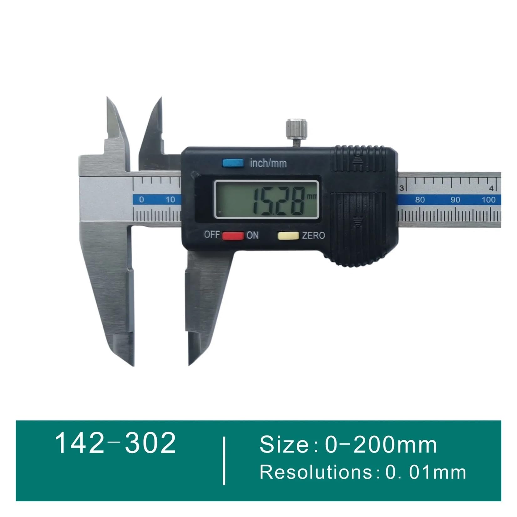 Calibre Digital 0-150/6" x 0,01 mm(142-302 0-200x0.01mm)