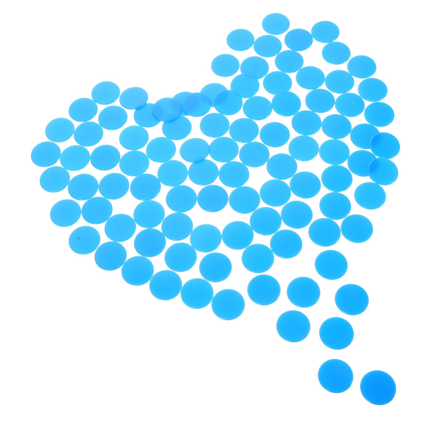 HOOTNEE 3sets Game Counting Chips 300 Plastic Bingo Chips Bingo Markers Variety Colors for Educational Games 100pcs*3