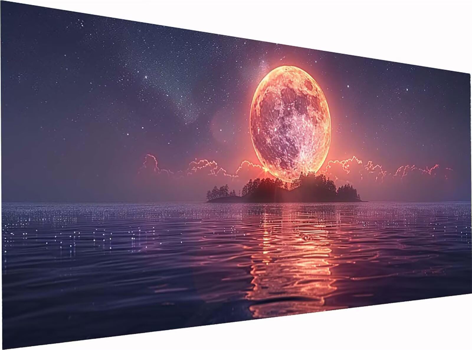 Coucher De Soleil 5D Diamond Painting Adulte Grand Format 70x140cm 9-4443