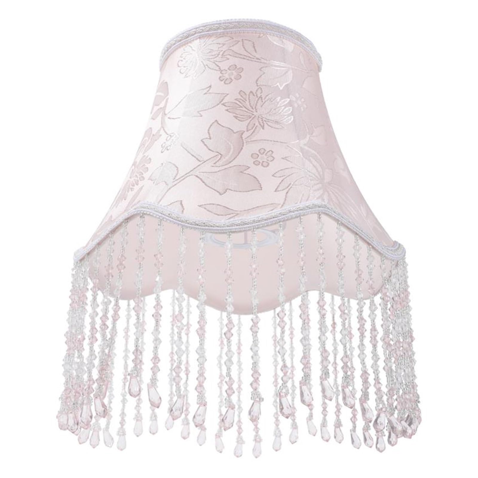 CWCQGH Retro Fringe Lamp Shade Fabric Lamp Shade Vintage Lamp Shade Table Lamp Shade Decor
