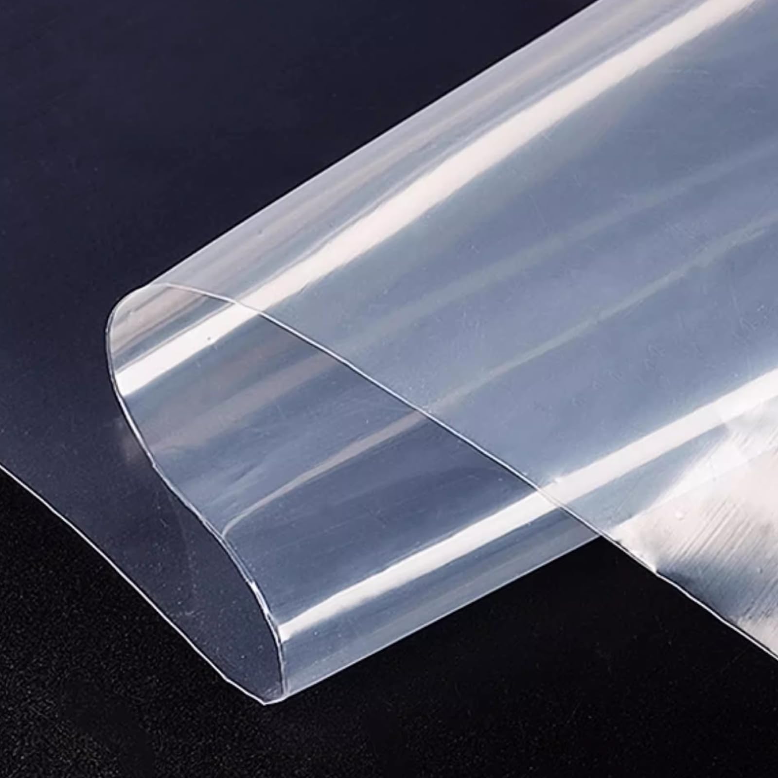 3M X 4M Clear Heavy Duty Polythene Sheeting, Thickened Clear Plastic Sheet Garden Grow Polythene Cover Sheets Plastic Dust Waterproof Sheets for Gardening Gardening Rubble Protection