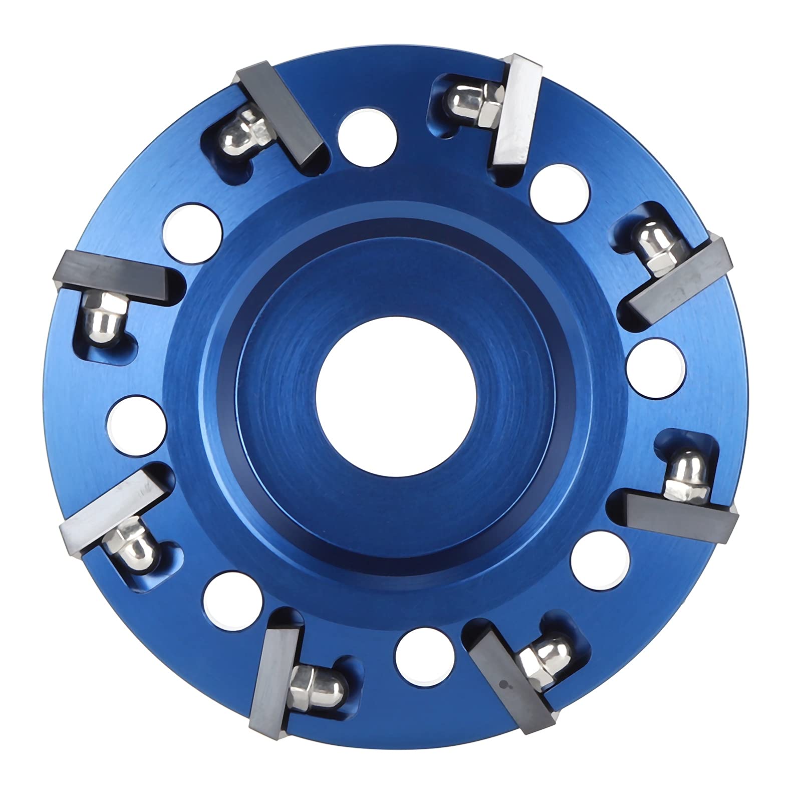 KIMISS Disque de de Sabot de Bétail en Alliage d'aluminium à 8 Lames pour Meuleuse d'angle – Outil de de Sabot de Vache Efficace avec Lames à 2 Côtés et Dissipation Thermique Améliorée