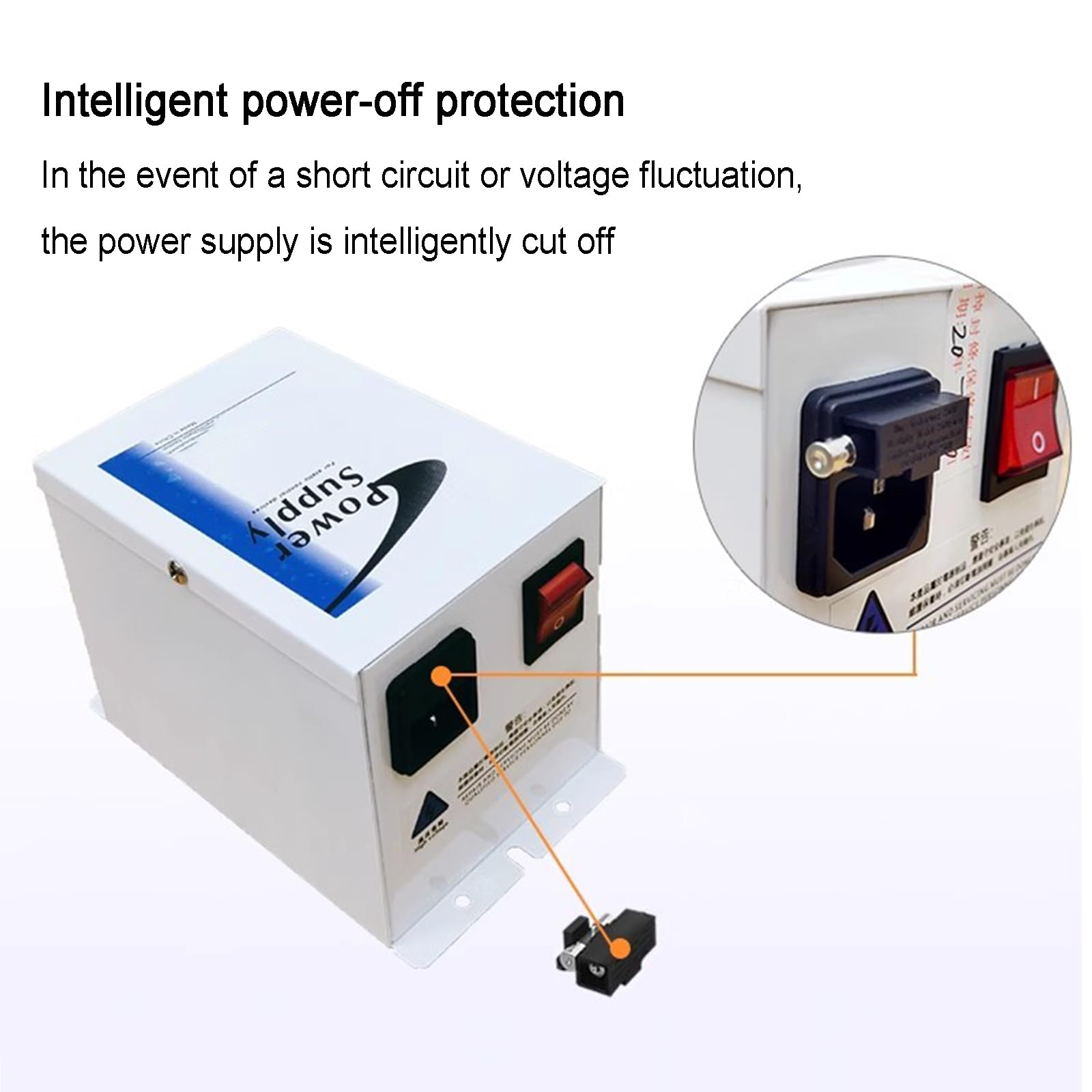 Jonizujący pręt powietrzny, antystatyczny, generator wysokiego napięcia 7 kV, dmuchawa nożowa ze stopu aluminium do zastosowań przemysłowych i elektronicznych
