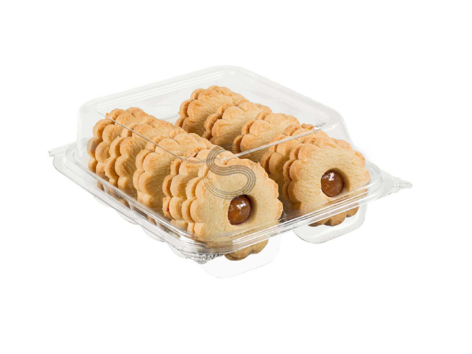 Sugar Free Linzer Tart Cookies | Apricot | Diabetic Friendly Cookies | Shortbread Cookies | Italian Cookies | Jelly Filled Cookies | Low Cholesterol & Low Sodium | 9 oz. Stern’s Bakery| Kosher, Dairy & Nut Free| Prime Delivery
