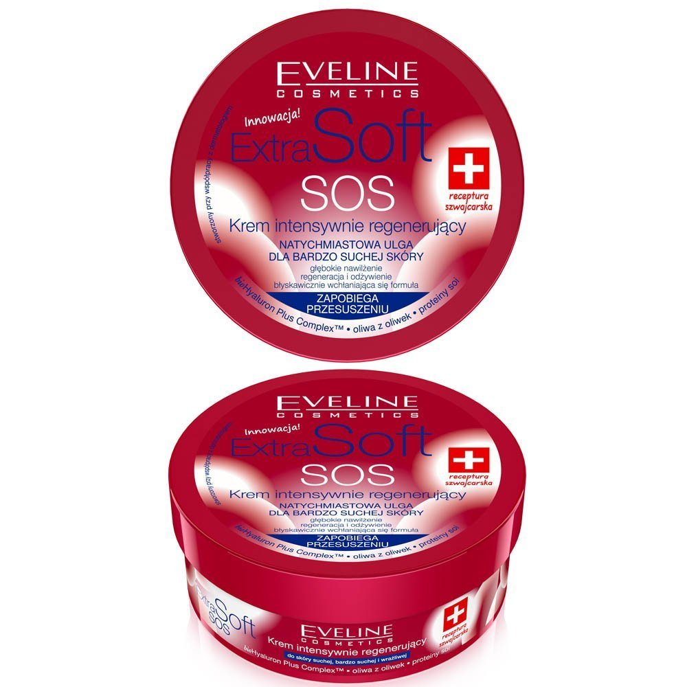 Eveline Cosmetics Soft Sos Intensely Regenerating Cream 200ml