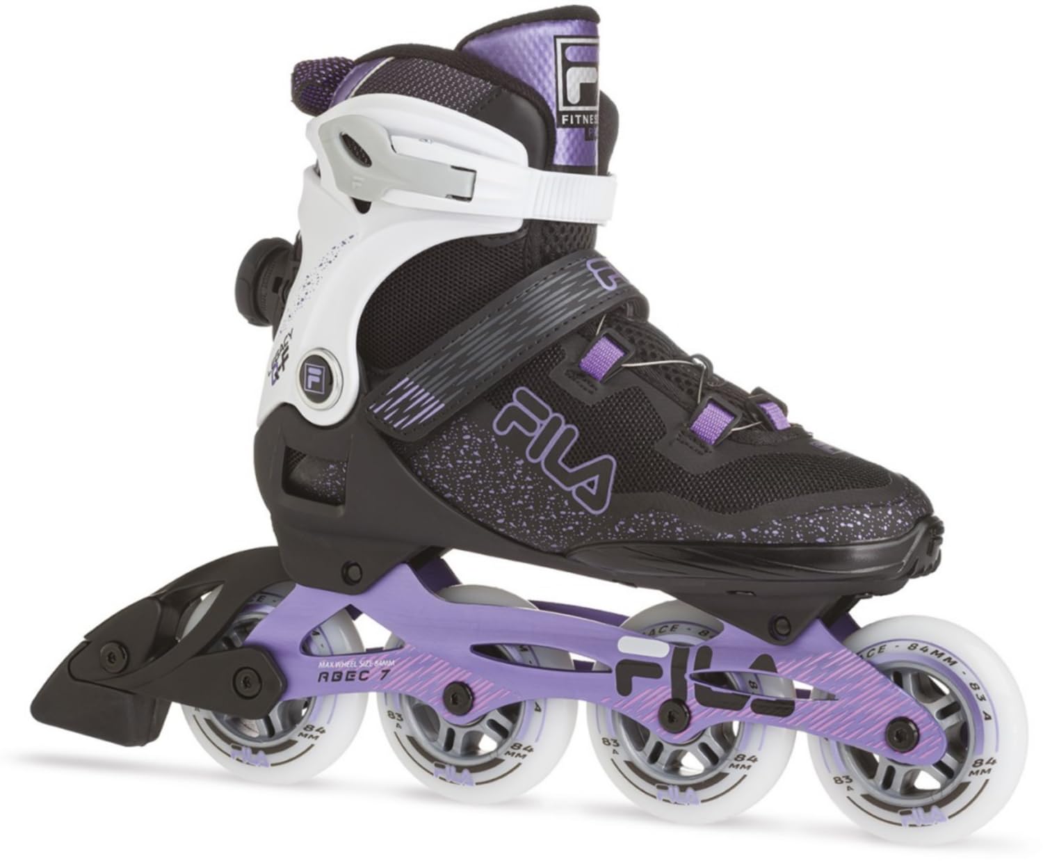 Fila Skates 010622085 Legacy Qf Pattino In Linea Donna Lady Black/Violet Taglia 40-image