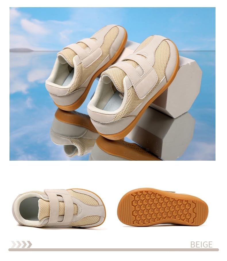 Toddler/Little/Big/Kid Trail Running Shoes,Kids Wide Barefoot Shoes,Boys/Girls Minimalist Zero Drop Sneakers with Wide Toe Box,Size 25-372