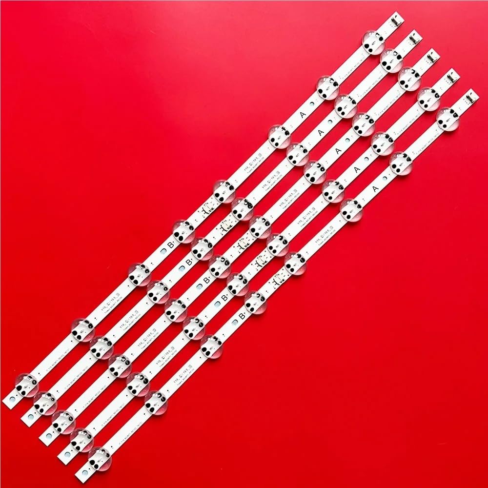 LED-Hintergrundbeleuchtungsstreifen, kompatibel mit SSC_19.5_Trident_60UM71_S 60UM6900PUA 60UN7000PUB 60UM7100PLB 60UM6950DUB 60UN7000 TV-Lichtstreifen (10 Stück (1 TV))