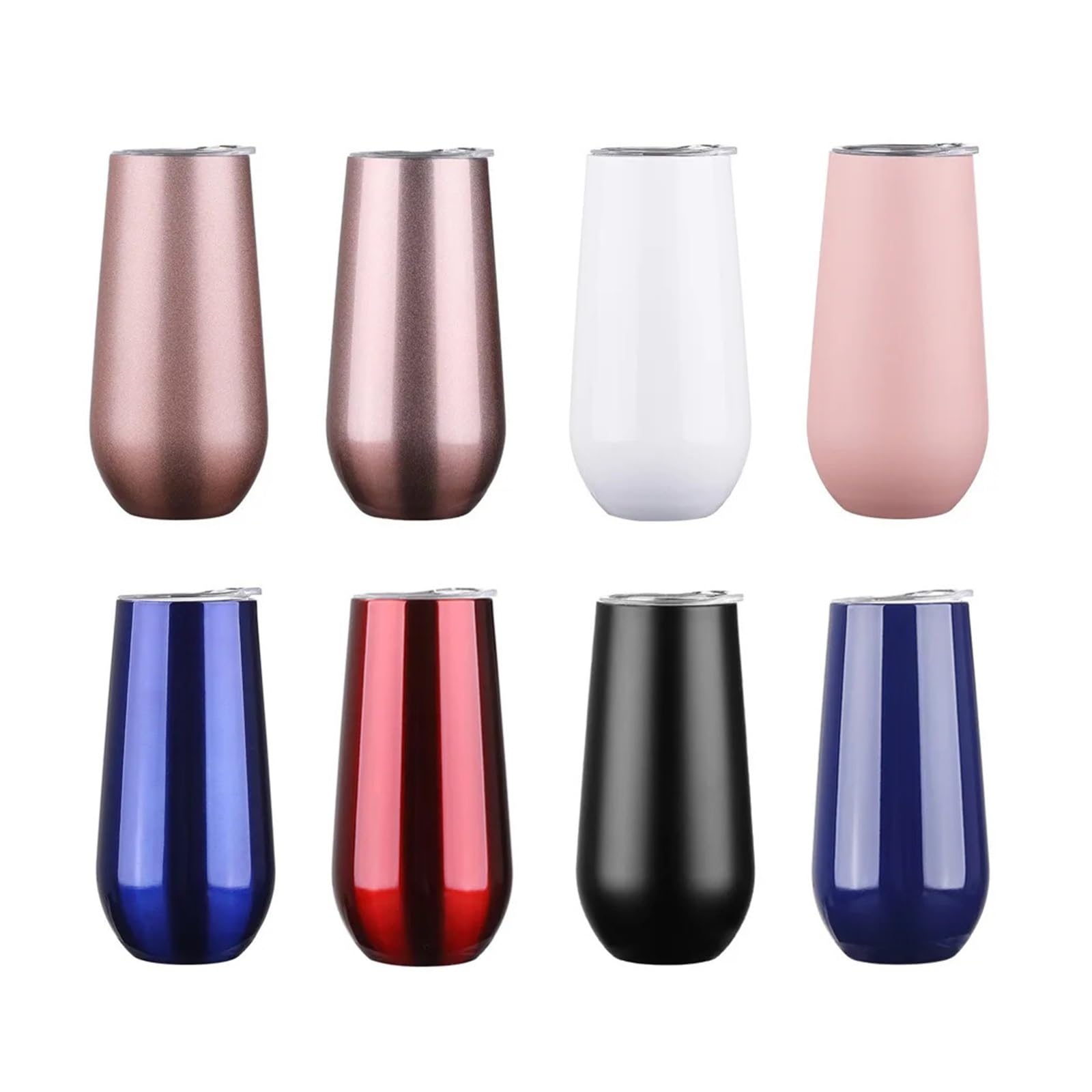 Taza de café aislada VacuumTravel Tumber en forma huevo para Café(Color10)