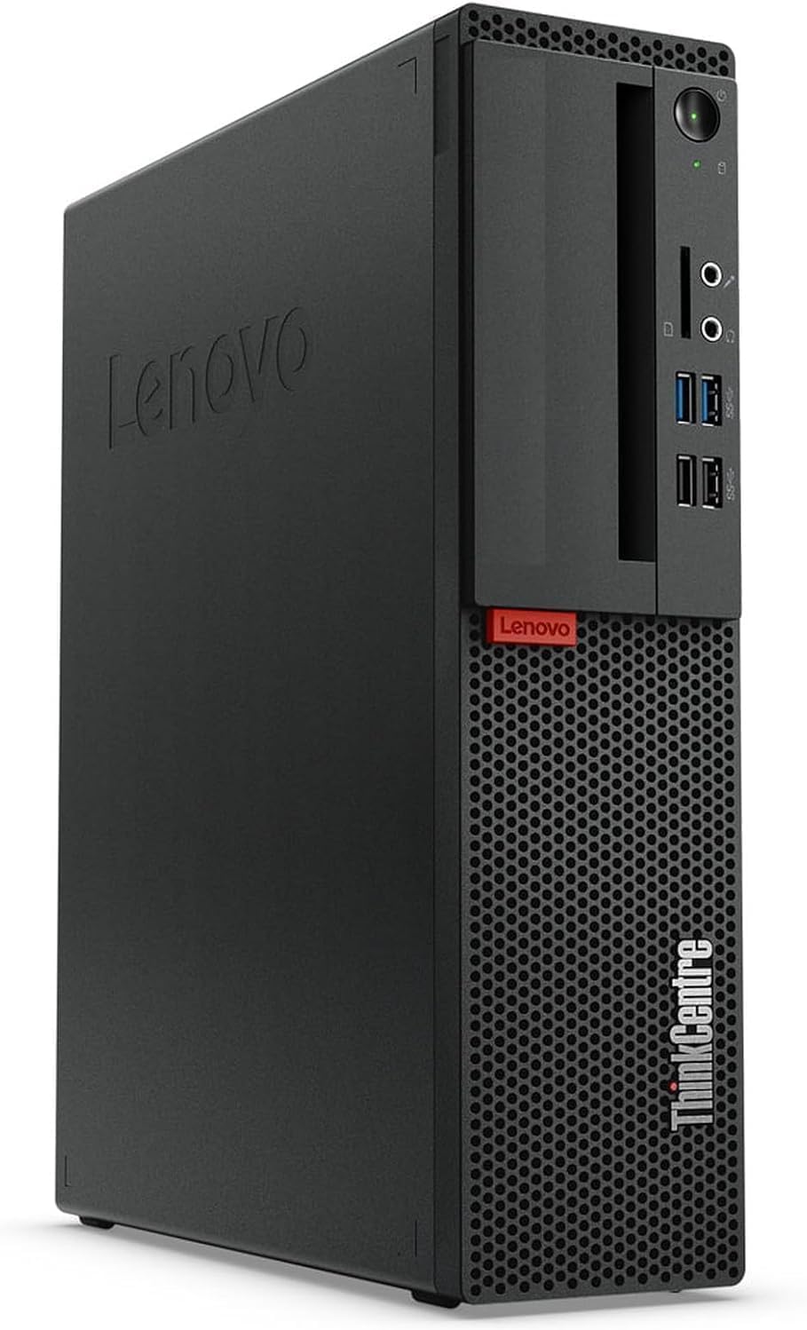 Lenovo ThinkCentre M720s SFF Ordinateur de Bureau, Intel Core i5-8500, 16 Go de RAM, SSD 256 Go, Wi-FI, Bluetooth, Clavier QWERTY US, Windows 11 Pro (Reconditionné)