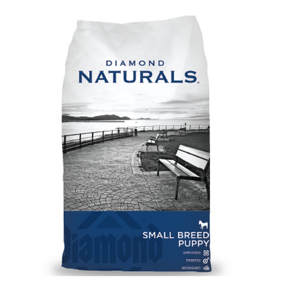 Diamond Naturals Small Breed Puppy Real Chicken Recipe High Protein Dry Dog Food 40 Pound (Pack of 1)