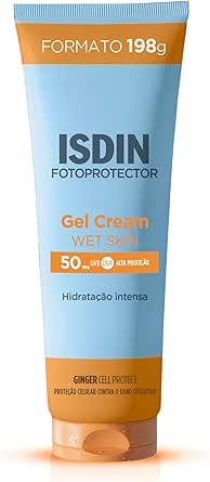 Protetor Solar Corporal ISDIN Gel Cream FPS 50+ 198g Protetor Solar Corporal ISDIN Gel Cream FPS 50+ 198g
