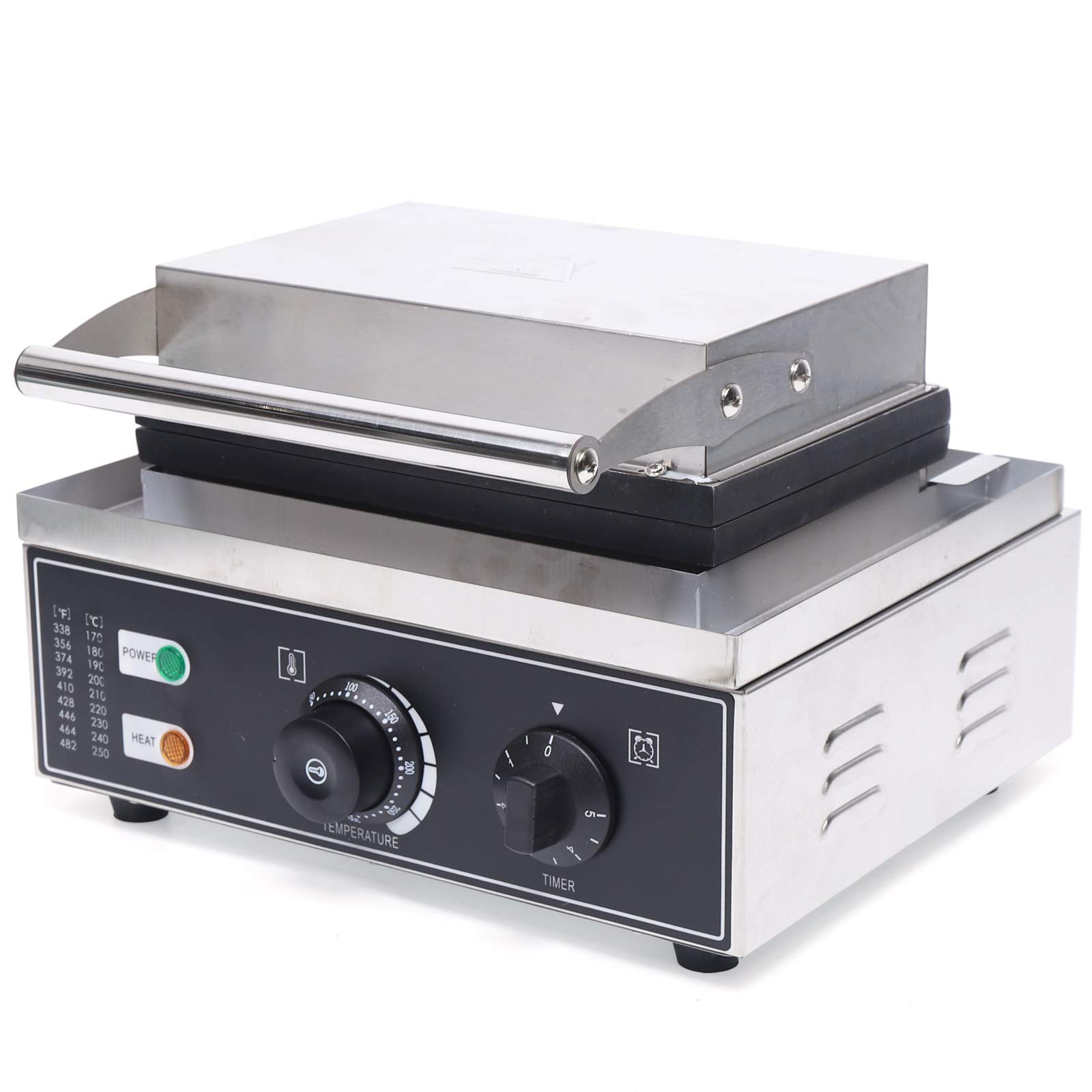 Mini Donut Maker, Bake 12 Mini Doughnuts, Commercial Doughnut Baker Machine, Double-Sided Heating Non-stick Waffle Machine