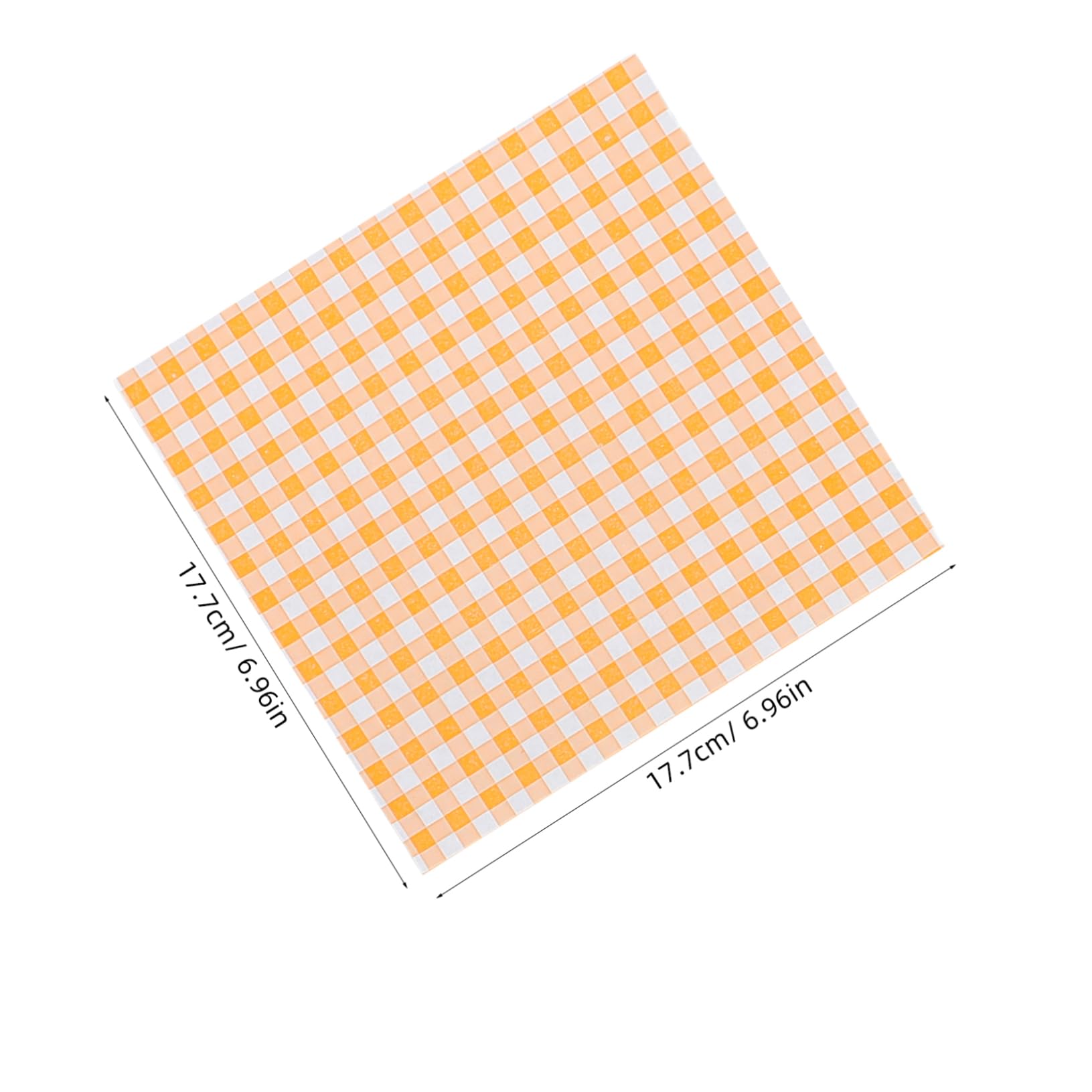 INOOMP 100pcs Vibrant Oil Resistant Paper Sheets for Sandwiches Cakes and Food Wrapping for Kitchen Cooking Bbq and Picnics