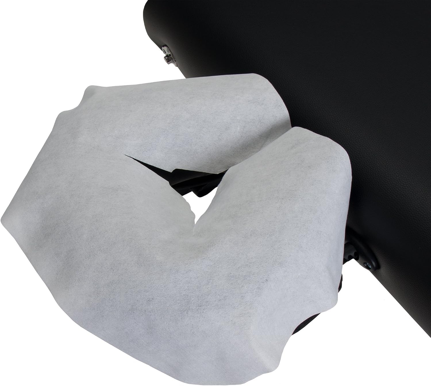 EARTHLITE Protège-têtière en papier jetable – Qualité médicale, ultradoux, luxueux, ne colle pas (100 unités)