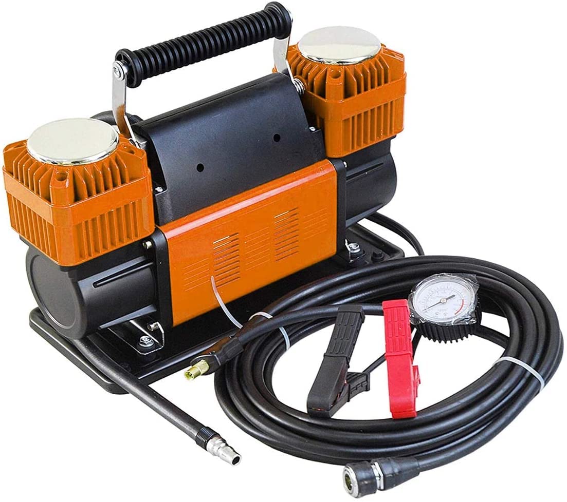 FLAK California Formula T Ultra Extreme 4x4 Tire Super Flow Portable Air Compressor with Carry Bag for 300 L/Mints 150 Psi (27.4 x 39.2 x 29cm)