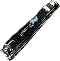 Mundial Cortador De Unha Do Pé Classic De Aço Carbono Niquelado S/A Prateado