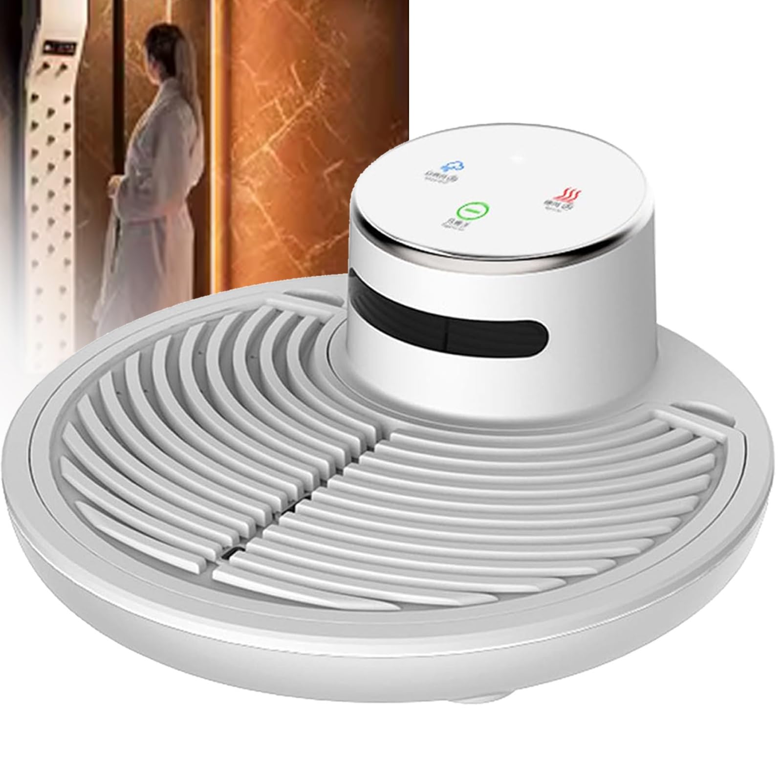 Full Body Dryer After Shower,Waterproof Negative Ions Body Hair Heater Blow Dryer,Body Heater Blow Dryer for Bathroom/Hotel,Touch Panel Drying Machine,Body Care Dryer