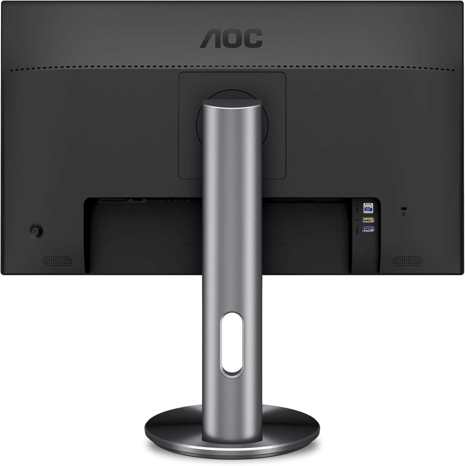 AOC U2790PQU Monitor da 27 IPS, Frameless, UHD 3840x2160, 5 msec, 1 VGA, 2 X HDMI, 1 DP, 2 Porte USB, Speaker, Base Regolabile in Altezza, Grigio AOC U2790PQU Monitor da 27 IPS, Frameless, UHD 3840x2160, 5 msec, 1 VGA, 2 X HDMI, 1 DP, 2 Porte USB, Speaker, Base Regolabile in Altezza, Grigio