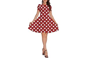 Elegant Heart Dress for Women - Perfect for Valentine's Day Celebrations