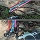 wieehtes Kameragurt aus Seil:100cm Nylon Kletterseil Kamera Hals Schultergurt für Spiegellose/Kleine Kameras(Schwarz/Rot)