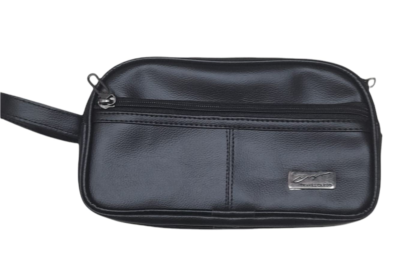 psh travel shaving kit organizer for men, multipurpose toiletry & documents storage pouch, portable grooming bag for travel & daily use (black, pack of 1)