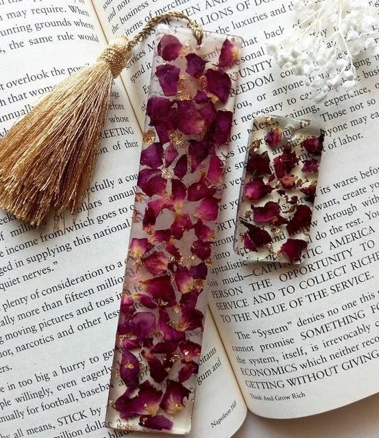 Rose Petals Preserved Bookmark Amazon.in Office Products
