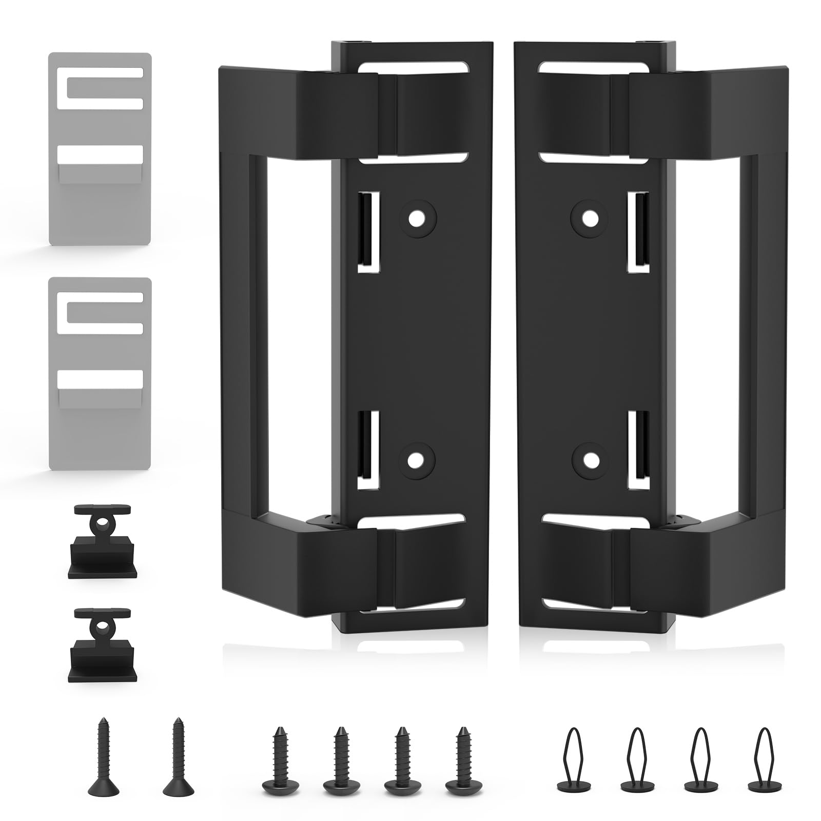 FELHOOD 3316882900 RV Refrigerator Door Handle Holder Grip Hardware Compatible with 3316882.900 S,Std Dr Handle Combo-6/8 Amii Replace DM2672, DM2682, DM2872, DM2882 w/Airing Cards - 2 Pack