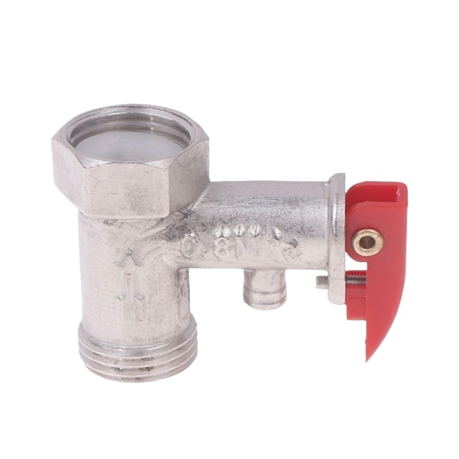 Iddcmwnb One Color Electric Water Heater Safety Valve 1/2Inch(Dn15) Coppe Adjustable Pressure Reducing Spring Relief For Heaters System