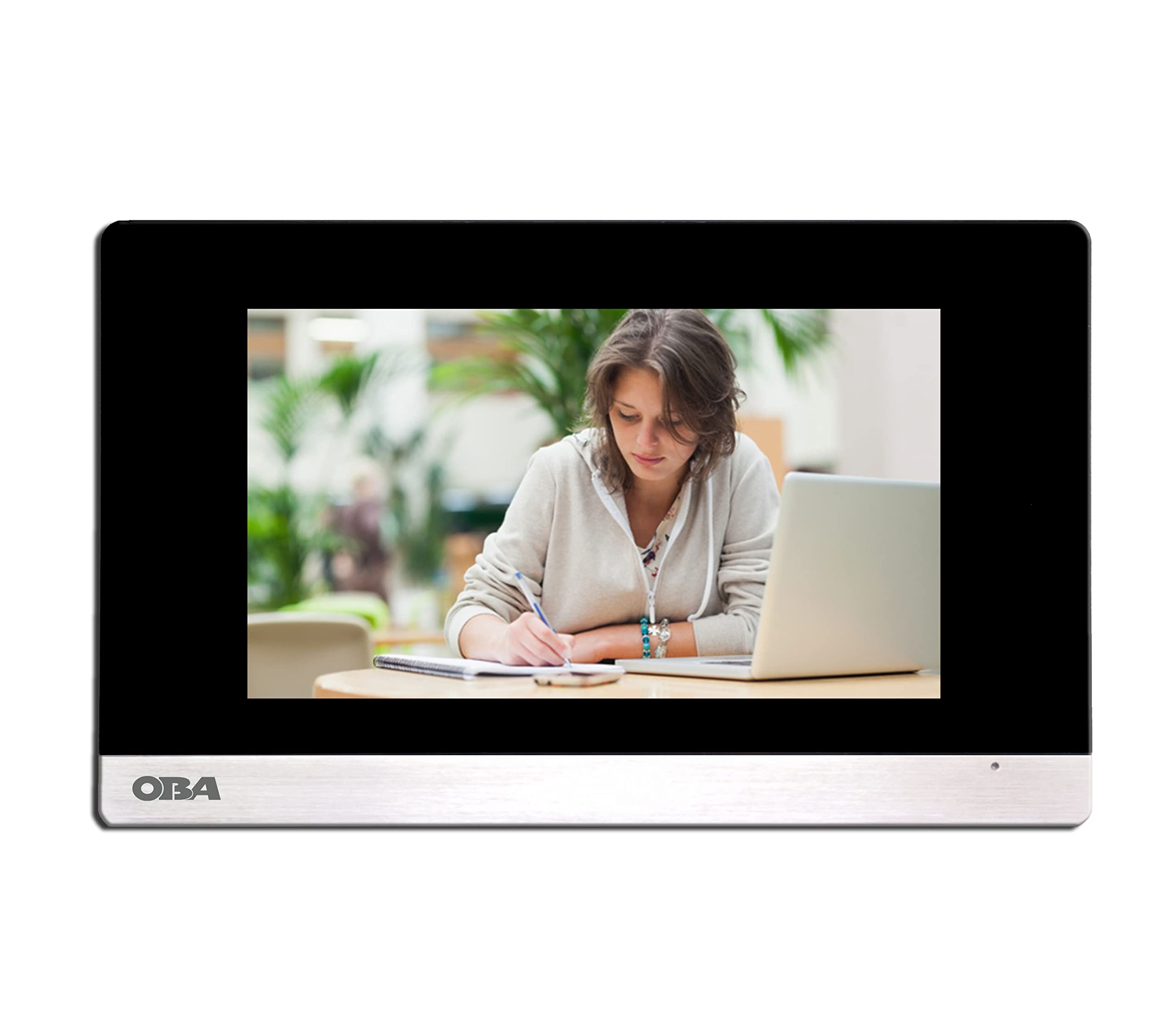 Videocitofono OBA WiFi APP Tuya,1080P 4 fili Telecamera Esterna Cablata,Registra Video/Foto,Apertura cancello tramite App