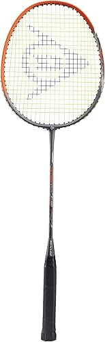 Dunlop Sports Nitro-Star F-100 - Raqueta de bádminton, color naranja y gris