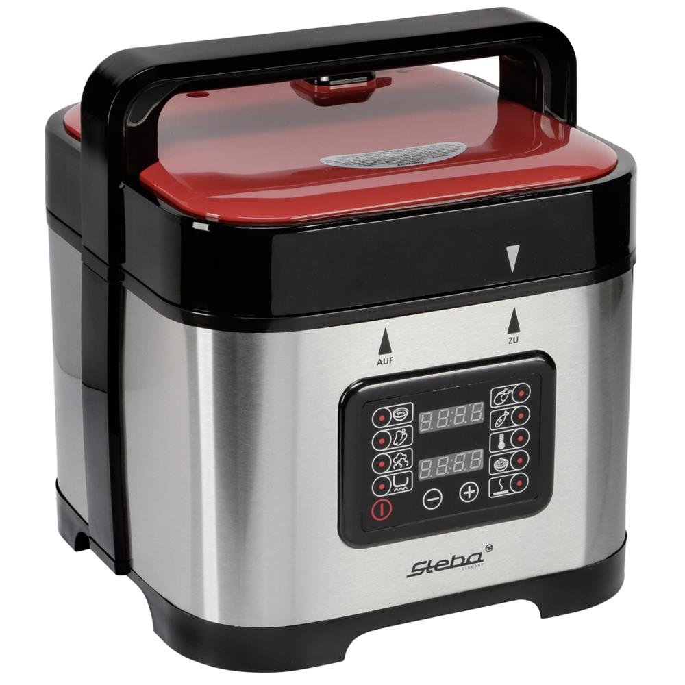 Steba DD 1 ECO Electronic Pressure Cooker with lid and control panel