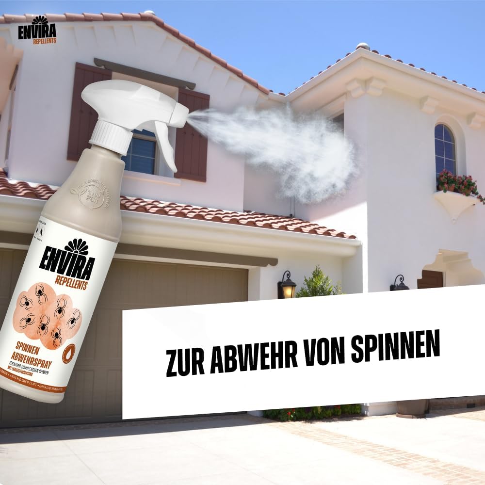 Envira – Mottenspray + Spinnenspray Set – 2x 500 ml