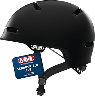 ABUS Scraper 3.0 ACE City Helmet - Durable Bicycle Helmet for City Traffic - for Women and Men
