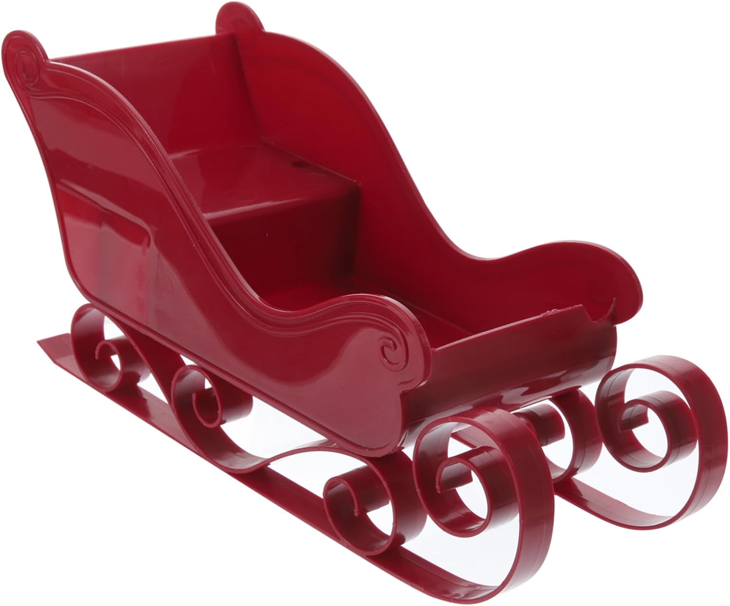 3pcs Sleigh Decoration for Christmas Tree Plastic Sleigh Pendant for Holiday Decor Festive Sled Ornament for Parties and Celebrations Christmas Decor